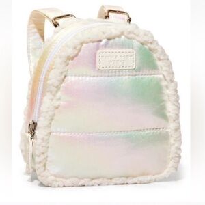 Bath and Body Works Iridescent Mini Backpack